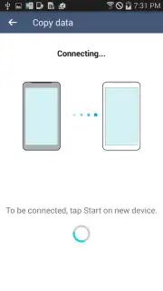 LG Backup (Sender) Screenshot 3