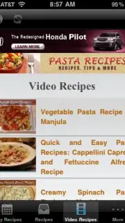 Pasta Recipes Screenshot 1