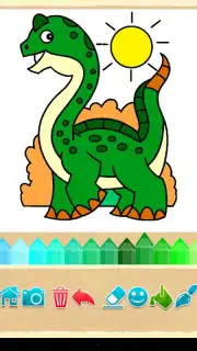 Dino Coloring Game Screenshot 2