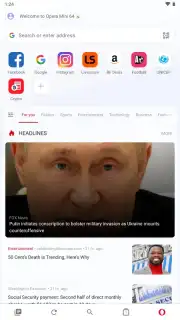 Opera Mini Screenshot 2