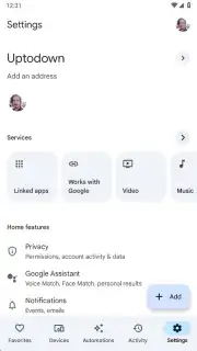 Google Home Screenshot 1