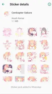 Otaku Nadu Sticker Pack Screenshot 3