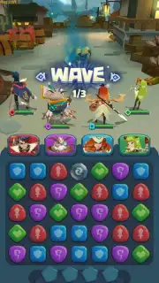 Valiant Tales: Puzzle RPG Screenshot 1