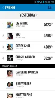 Nike+ FuelBand Screenshot 1