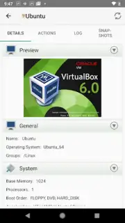 VirtualBox Manager Screenshot 6