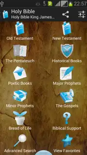 Holy Bible King James Version Screenshot 8