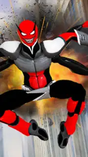 Black Spider Rope Superhero Screenshot 3