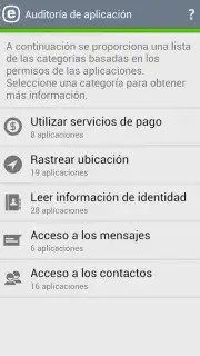 ESET Mobile Security and Antivirus Screenshot 1