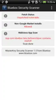 Bluebox Security Scanner Screenshot 3