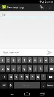 SMS Messaging (AOSP) Screenshot 1