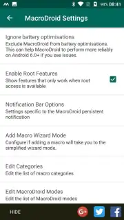 MacroDroid Screenshot 5