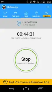 Hideninja Free VPN Screenshot 4