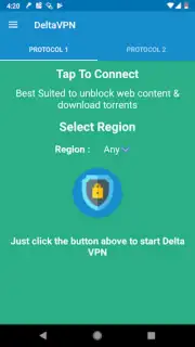 Delta VPN Screenshot 4