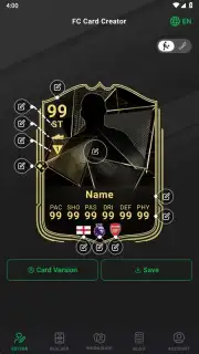 FUT 26 Card Creator Screenshot 1