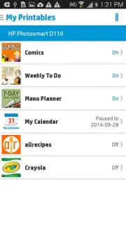 HP Printables Screenshot 4