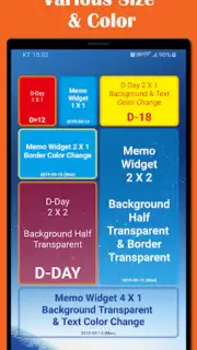 D-Day Counter & Memo Widget Screenshot 8
