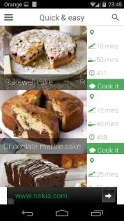 100 cakes & bakes recipes Screenshot 3