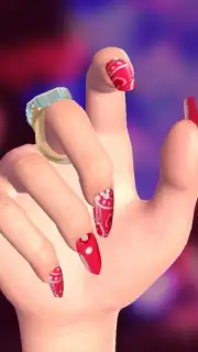 Cute Nail Art Designs Game 3D Screenshot 4