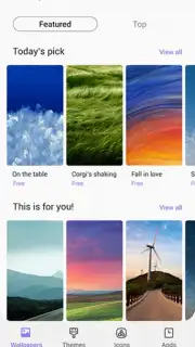 Galaxy Themes Screenshot 1