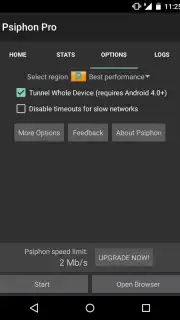 PsiPhon Screenshot 14