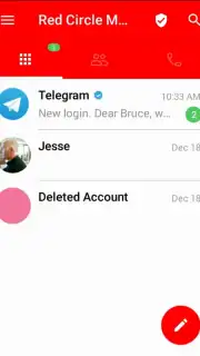 Red Circle Messenger Screenshot 3