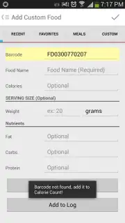 Calorie Counter Screenshot 3