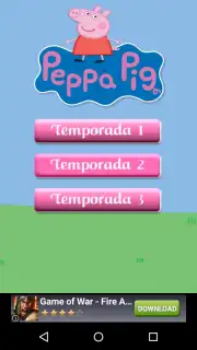 Vídeos Peppa Pig Screenshot 1