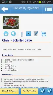 Recipes by Ingredients Screenshot 3