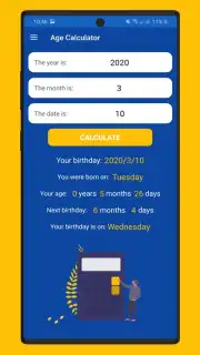 Age Calculator Screenshot 3