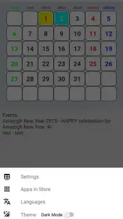 Amazing Calendar Screenshot 2