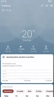 Breezy Weather Screenshot 1
