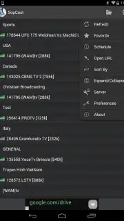SopCast Screenshot 5