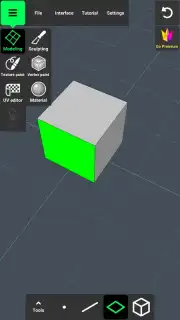 3D Modeling App Screenshot 2