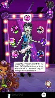 Monster High: Beauty Shop Screenshot 2