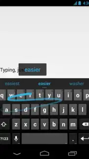 Android Keyboard (AOSP) Screenshot 2