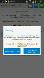 Fast Facebook Video Downloader Screenshot 1
