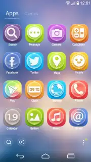 Clean GO Launcher Theme Screenshot 3
