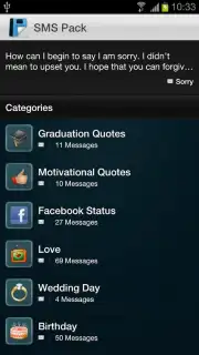 SMS Pack Screenshot 3