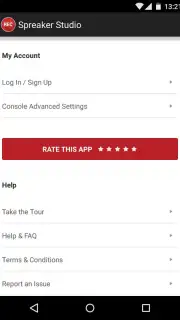 Spreaker Studio Screenshot 3