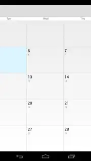 Hijri Calendar Screenshot 2