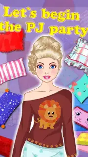 Princess Pajama Party Dress Up Screenshot 4