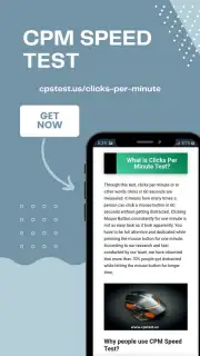 Clicks Per Minute Screenshot 1