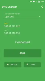 DNS Changer Screenshot 2