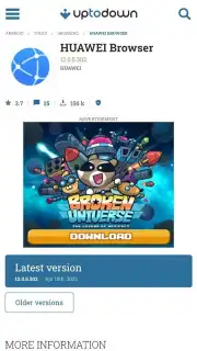 HUAWEI Browser Screenshot 4
