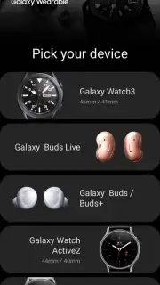 Galaxy Wearable (Samsung Gear) Screenshot 2