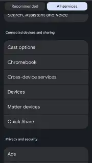 Google Play services Screenshot 21