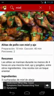 Receta De Pollo Screenshot 3