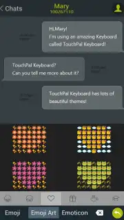 Android L Lime TouchPal Theme Screenshot 1