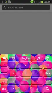 Balloons Keyboard Screenshot 1