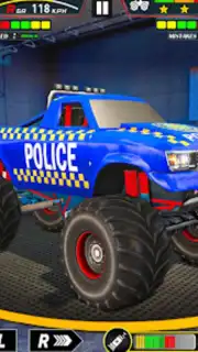Police Monster Truck Car Games Screenshot 3